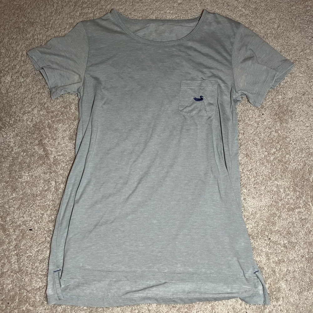Southern Marsh Light Gray Pocket Tee